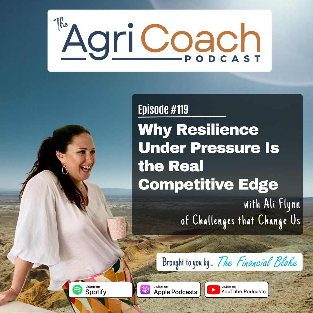 #119: Why Resilience Under Pressure Is the Real Competitive Edge with Ali Flynn, Therapist, Facilitator, & Podcast Host